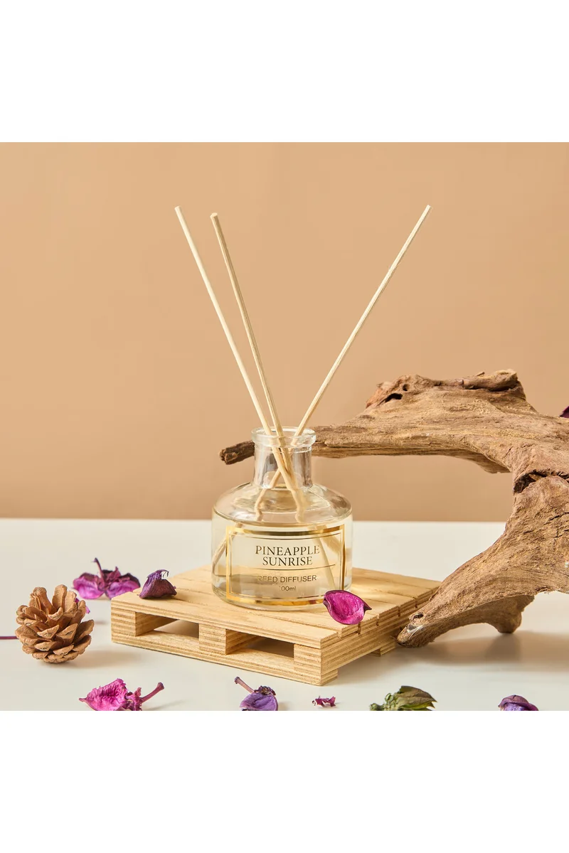 لايف ستايل Pineapple Sunrise Reed Diffuser - 100 ml